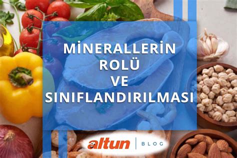 Vitamin ve Minerallerin Rolü